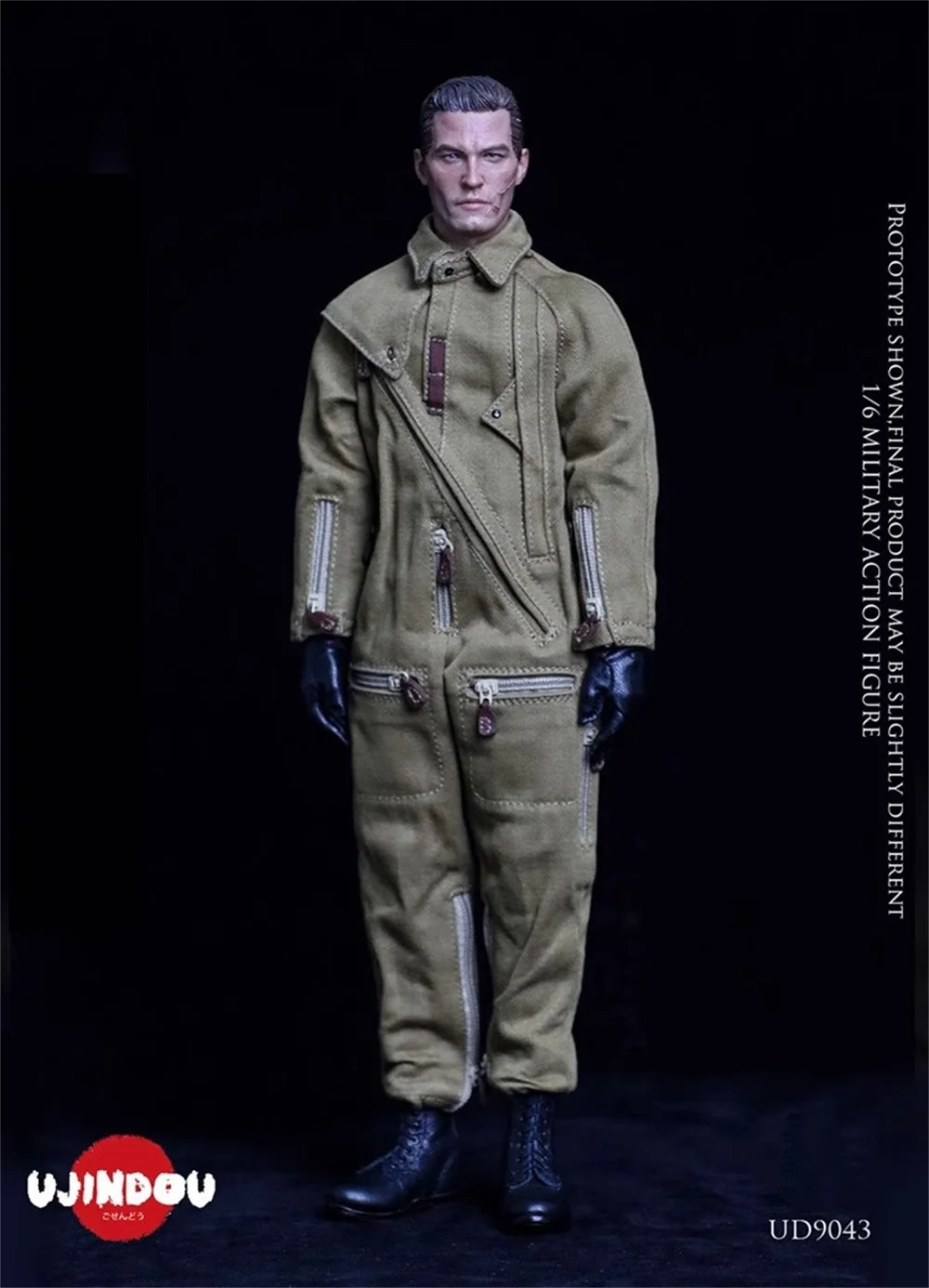 

UJINDOU UD9043 Soldier Doll Man Mini Toys Model Bodysuit Coat Tops Waist Belt CAMO Grown Accessories For 12" Doll Figure DIY 1/6