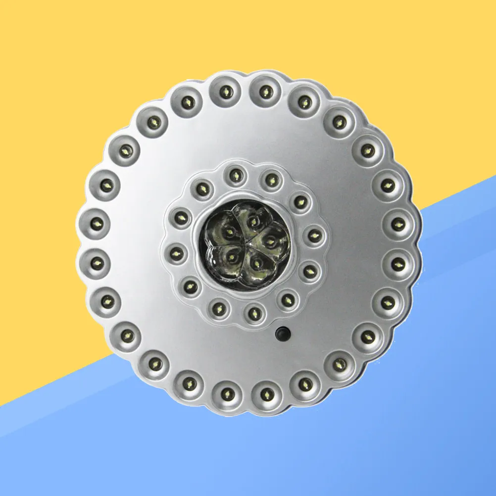 

41 Leds Round Umbrella Lamp Three Lighting Modes Cordless Bright Outdoor Camping Tent Light Outdoor Campfire Tent Light