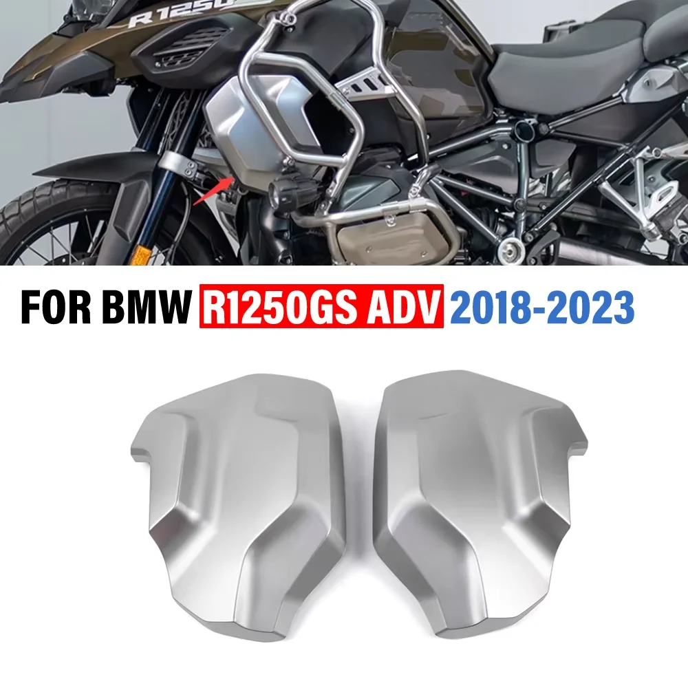 FOR BMW R1250GS ADV R 1250GS ADV 2018-2023 2022 Motorcycle Front Radiator Side Frame Protection Cover Guard Side Panel Fairing