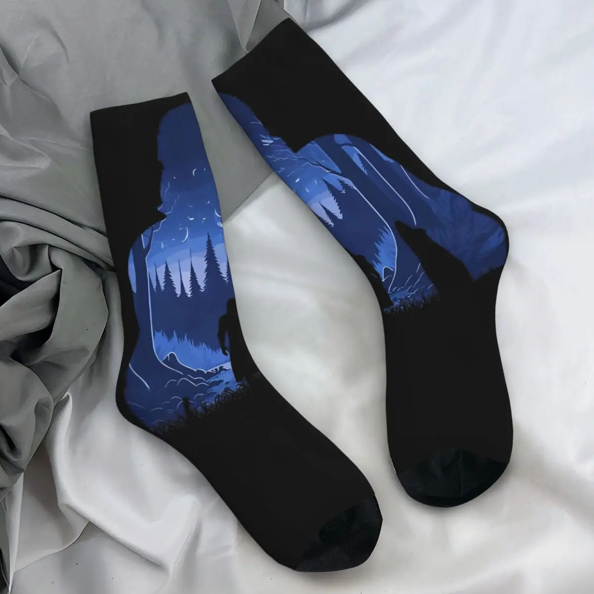 Baldurs Gate 3 Gale Stockings Shadowheart Bootleg Design Retro Socks Winter Non-Slip Socks Men's Climbing Comfortable Socks