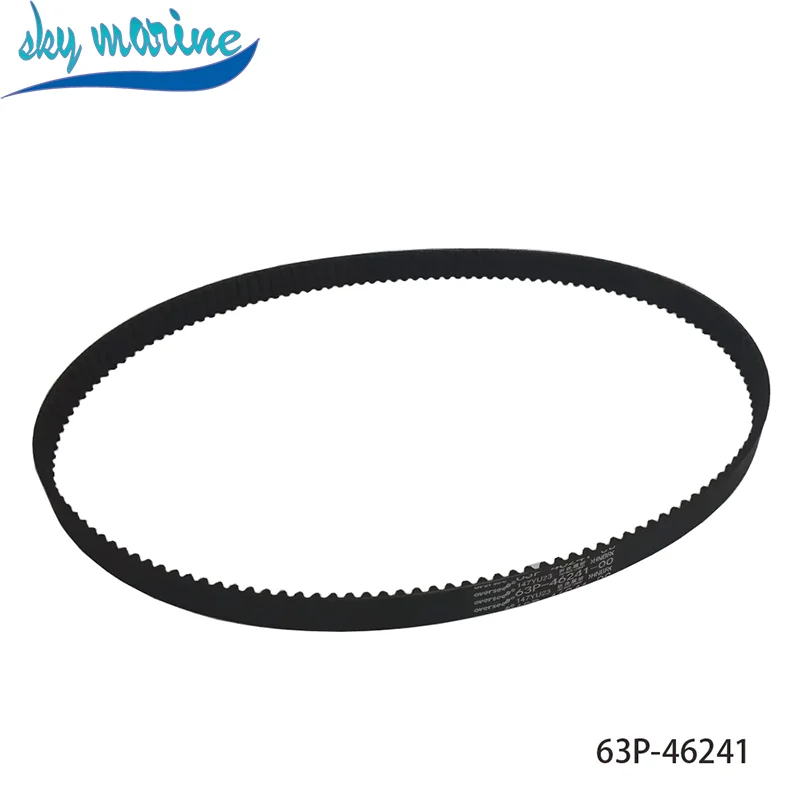 63P-46241 Timing Belt For YAMAHA Outboard Motor 4T F150 150A 63P-46241-00 4-stroke