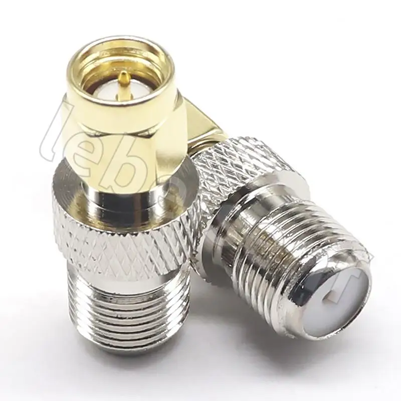 Aiguille intérieure filetée SMA mâle vers F 600 tout cuivre, fréquence radio SMAJ, FK SMA 600, trou intérieur fileté mâle F