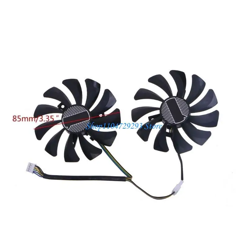 Y2GD dla Inno3d 85mm 4pin HA9010H12F-Z 1060 GPU wachlarz, dla Inno3D 1060 Graphics Card Fan