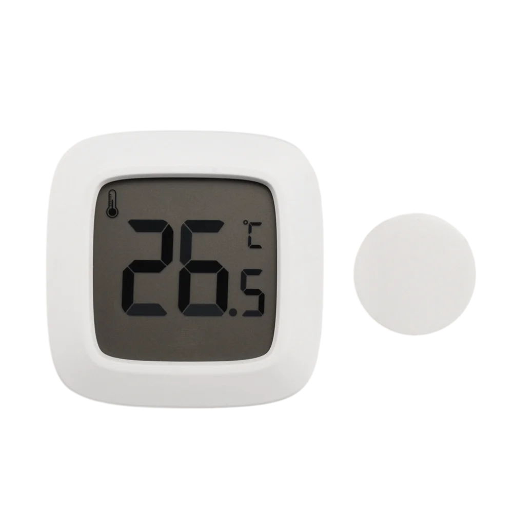 

-20~60℃ Indoor Electronic Thermometer Household Baby Room Pet Box Mini Digital Temperature Meter with Battery White