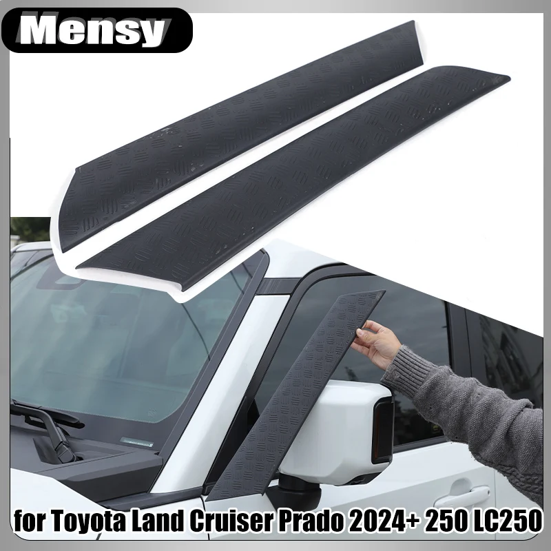 

Автомобильная стойка против царапин, подходит для Toyota Land Cruiser Prado 2024 2025 250 LC250, аксессуары для внешних деталей автомобиля