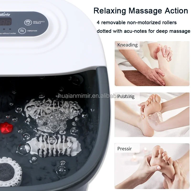 Best Selling Foot Massage Pedicure Spa Foot Bath Spa Massage Machine With Bubble For Foot Massager Bath