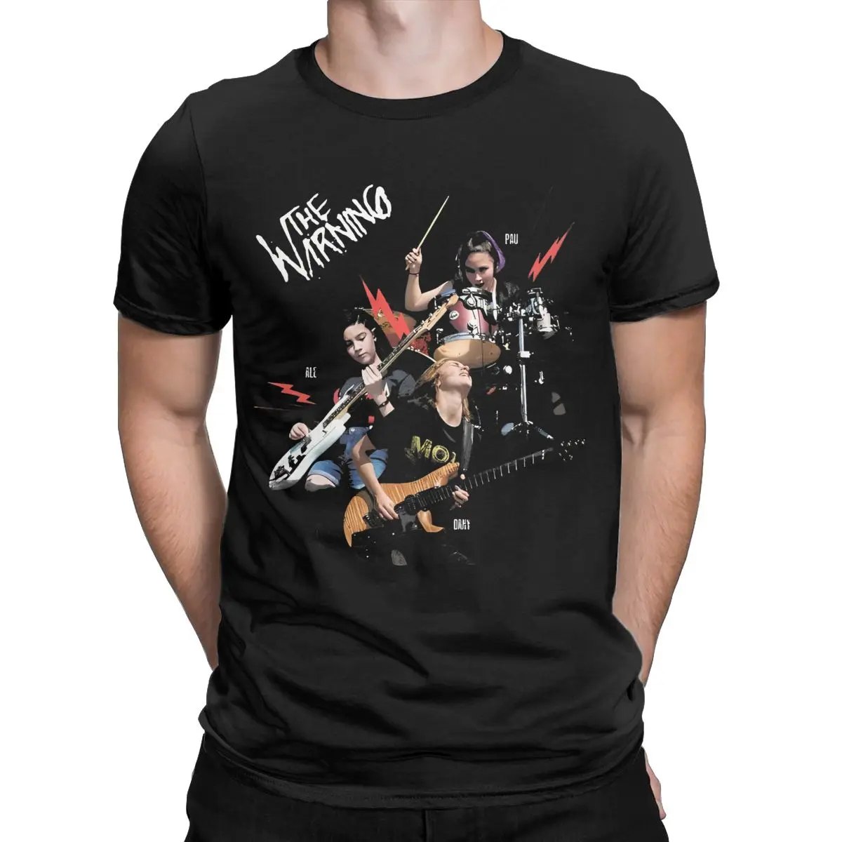 The Warning Band 2024 Tour Europe Merch Shirt for Men Women Crazy Pure Cotton Summer Clothes