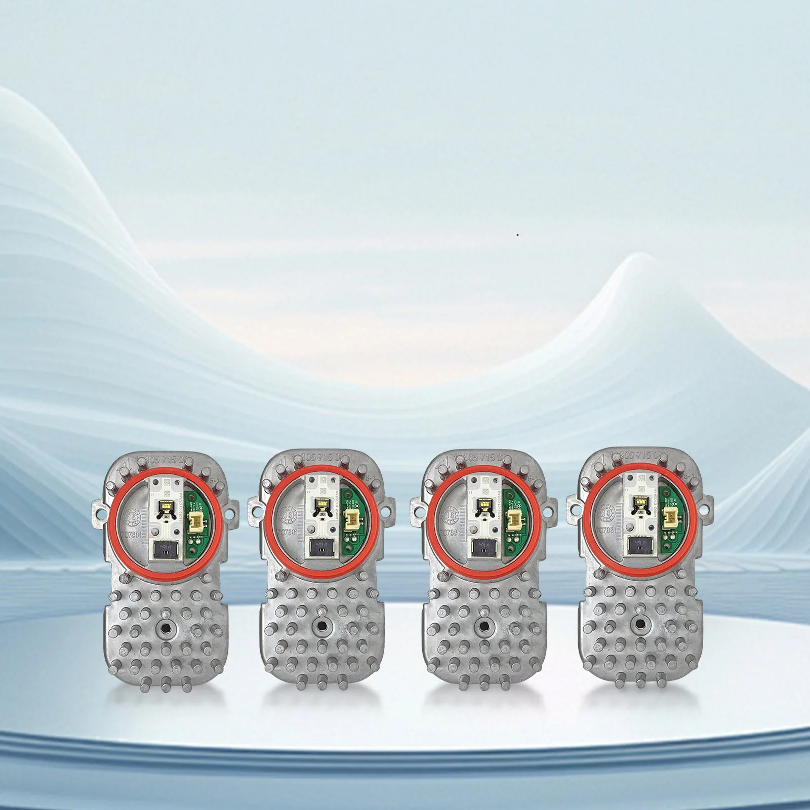 مصباح زينون أمامي أصفر وحدات LED ضوء النهار 63117263051 وحدات DRL الصفراء لسيارات BMW 428i 435i 2014-2016 زينون