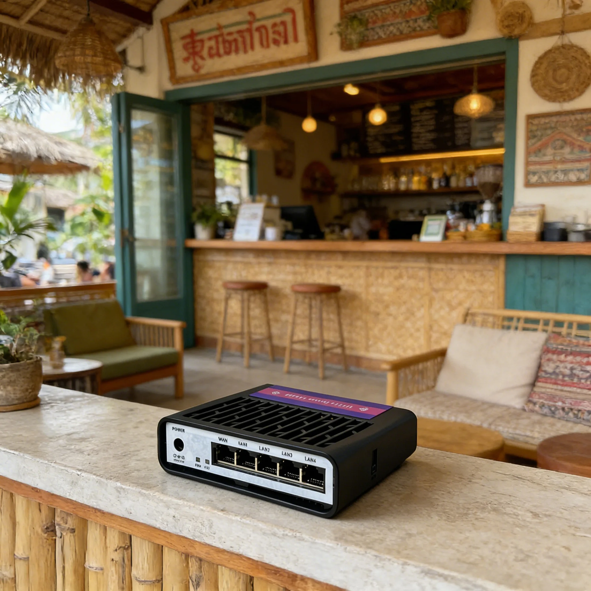 2026 New Indoor WiFi Wireless Router Supports 200 People Online Hotspot in Public Place