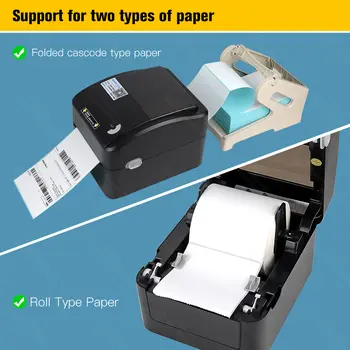 Xprinter XP-420B termální tiskárna přepravních štítků 4x6 palců 100x100 mm 100x150 mm tiskárna čárových kódů USB Bluetooth pro UPS DHL 10 nejlepší prodej 100mm termální tiskárna - №6