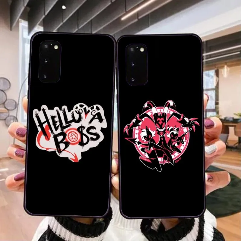 Helluva Boss Mobile Phone Case for Realme GT 2 9i 8i 7i Pro X50 X2 C35 C21 C20 C11 C3 Black Soft Phone Cover Funda