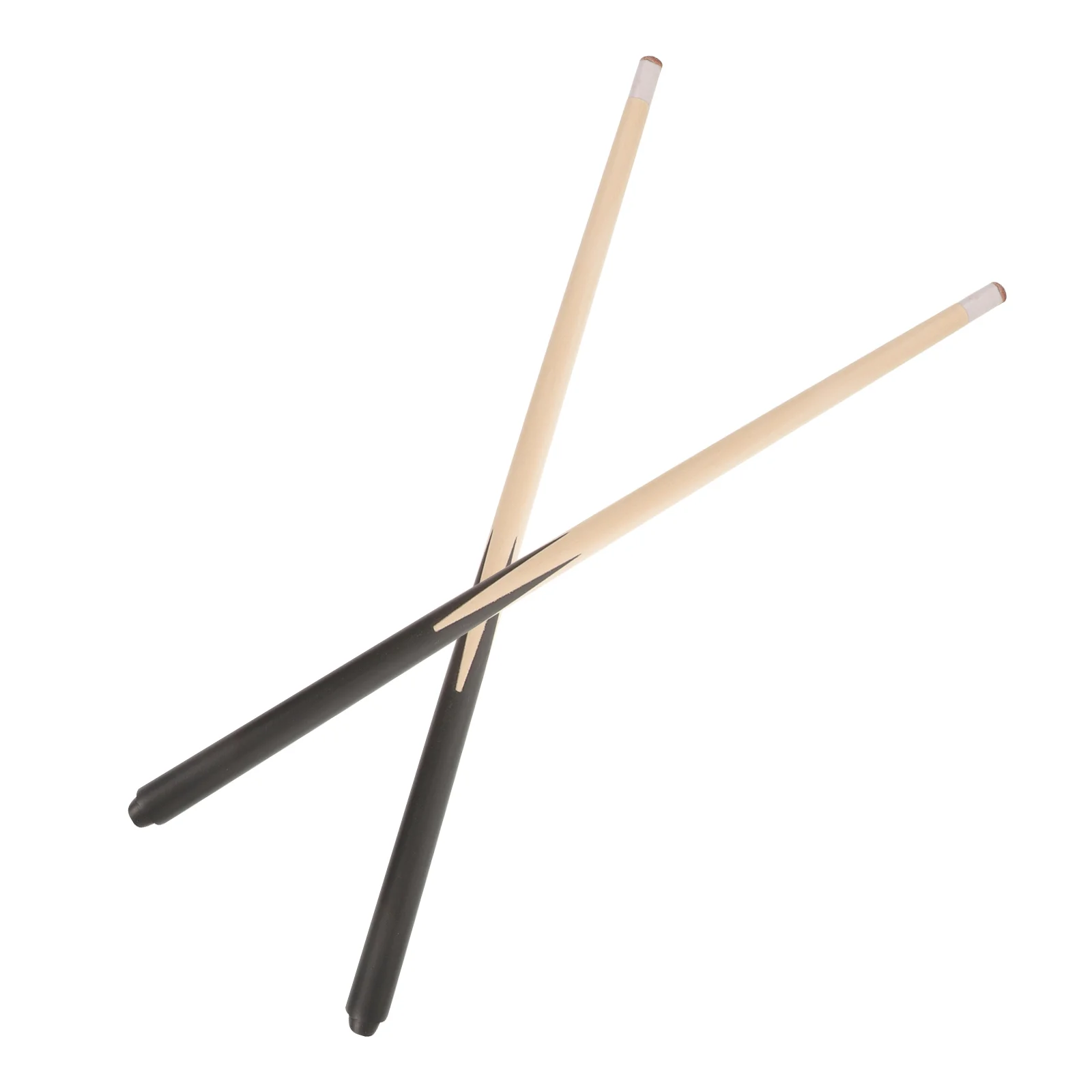 

2 Pcs Children's Billiard Stick Party Pool Cue Technology-manufactured Short Table Longtime Use Sticks Wood Tight Space