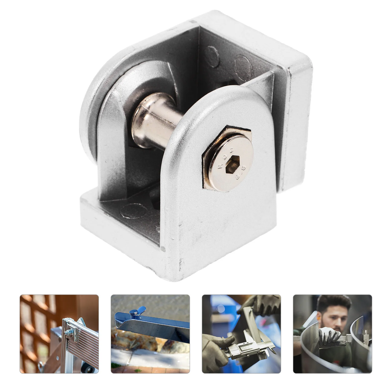

Aluminum Extrusion Profile Parts Flexible Pivot Joint Connector Solid Mounting Point Hinge Accessories For Printer Durable