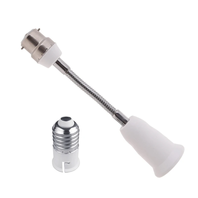 B22 para e27 suporte base luz estendida lâmpada soquete adaptador titular ajustável soquete extensor soquete da lâmpada