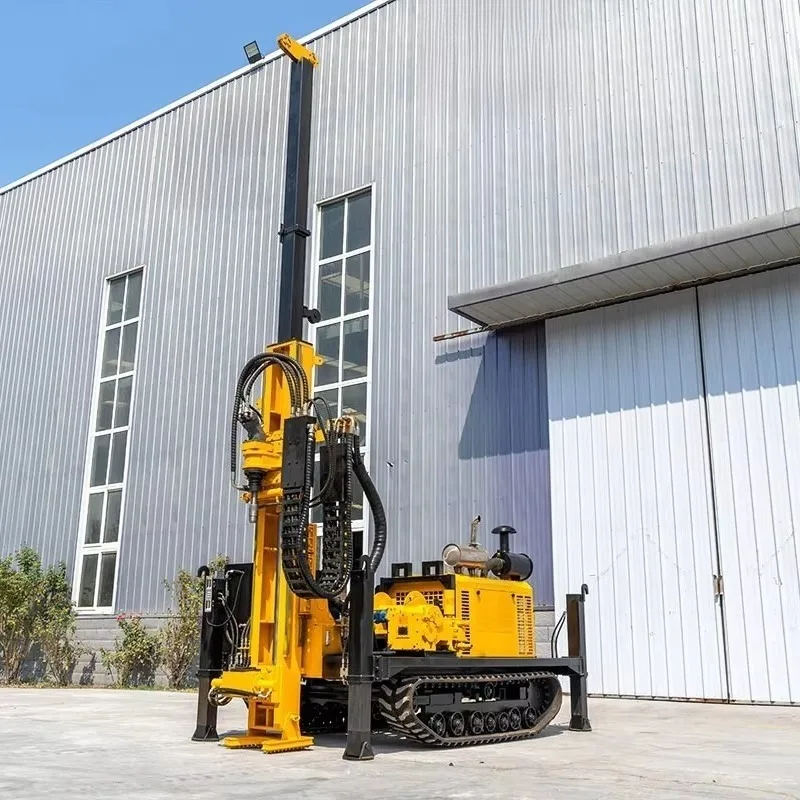 Fully Hydraulic Core Drilling Rig Portable Truck Mounted Crawler Diamond Drill Geological Prospecting Soil Sampling