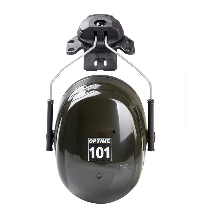 H7P3E PU Foldable Hanging Hat Style Soundproof Earmuffs -Noise Shooting Sleep Construction Industrial Protective Earplugs