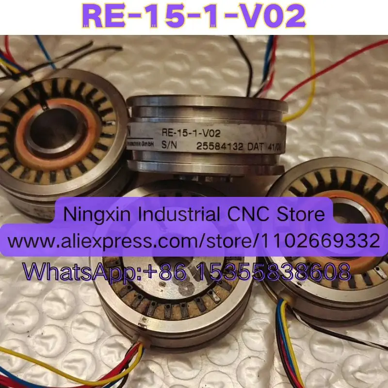 RE-15-1-V02 Used Encoder Function Intact Expedited Delivery
