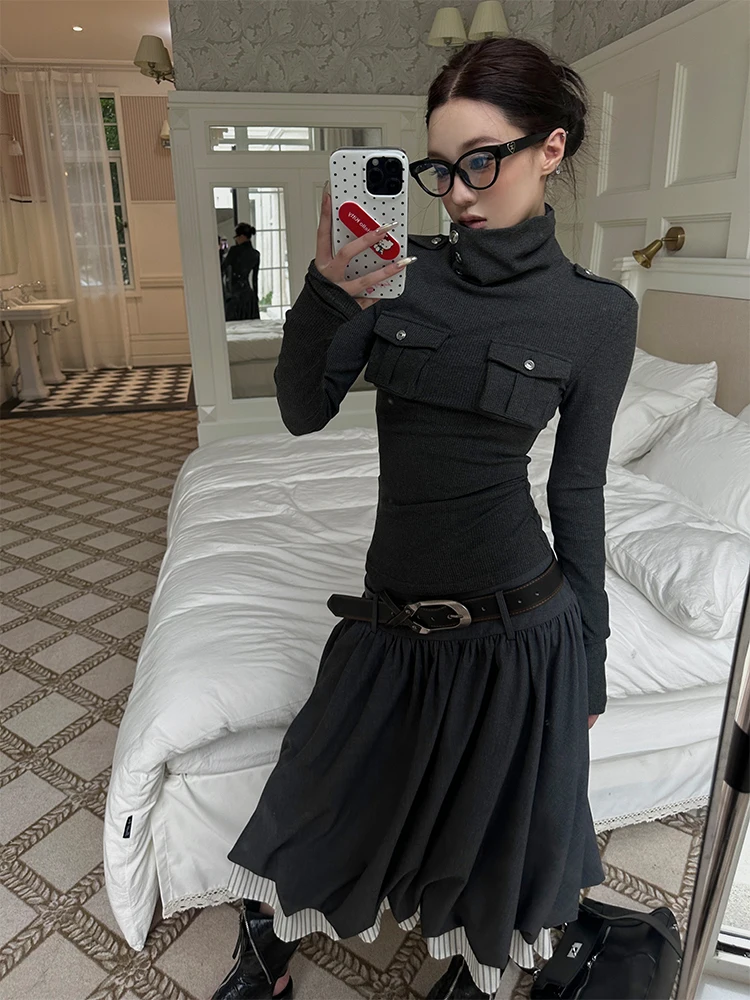 

HYTEMOLY Ретро нашивка на плечо 3D ket High Ne Трикотажная основа irt Эластичная облегающая футболка Повседневная футболка Sle Rebellion Urba...