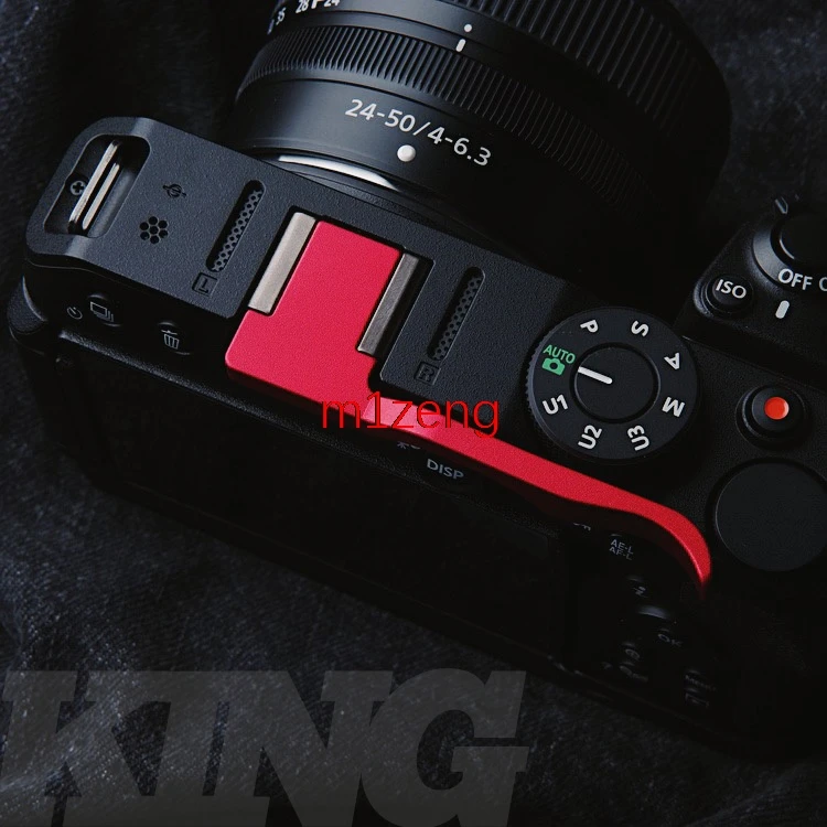 Z30 metel Thumb Up 핫슈 핸드 그립 핫슈 브래킷 어댑터 커버 레스트 for nikon z30 카메라 핫슈