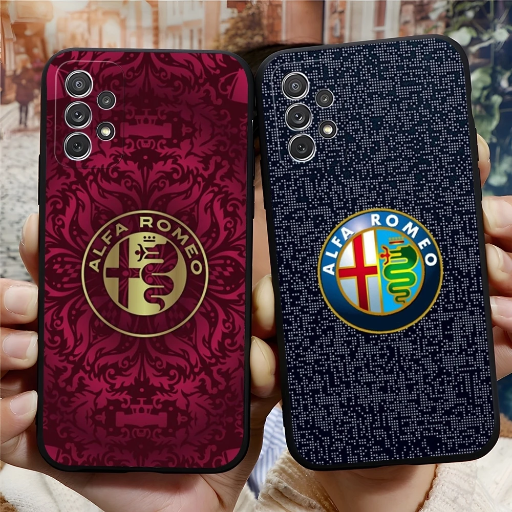 Italy Romeo Juliet LOGO Phone Case for Samsung Galaxy S24 S23 S22 S25 S21 A16 Ultra Fe Plus M54 A34 A54 A24 A52 A53 Coque