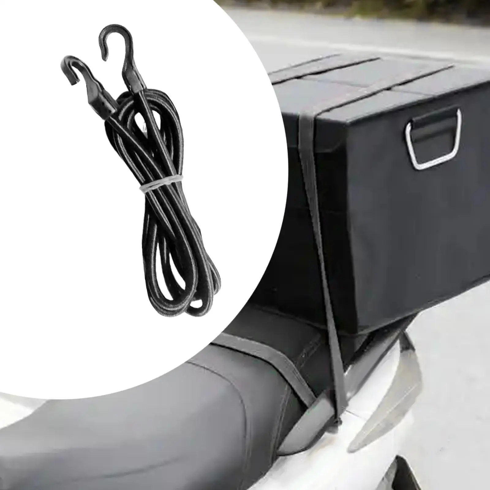 

Bungee Cord Heavy Duty Parts Elastic Rope for Outdoor Bike Rack Canopy Tarps