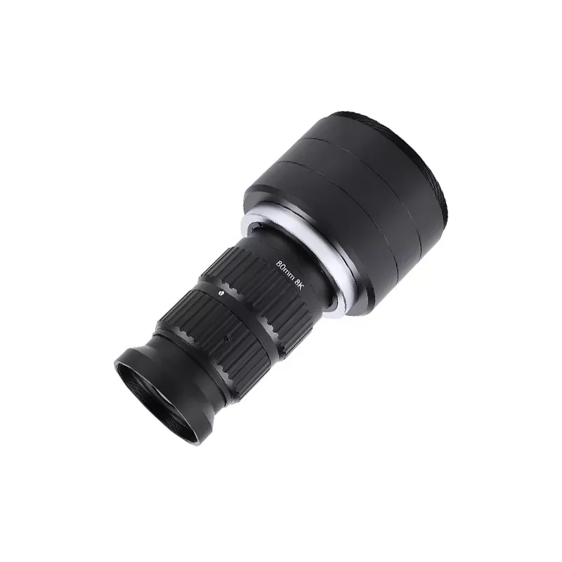 

16K5u 80mm F4-16 High Resolution M90-mount 0.04X-0.33X Line Scan Cameras Lens