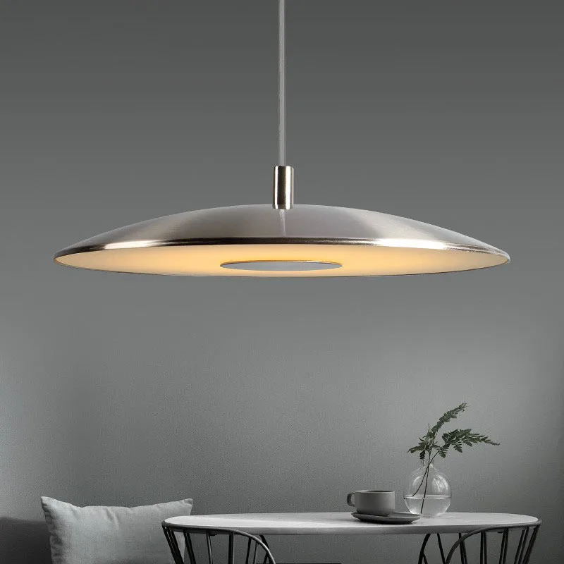 Aisilan Kitchen Nordic Fashion Simple Led Pendant Light Ceiling Lamps Dining Room Aluminum Hanging Lights Study  Lamp