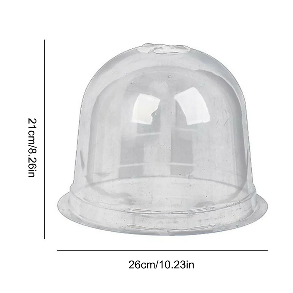 Plant Bell Cover Dome Anti-freeze Transparent Protector Cover Mini Greenhouse Outdoor Garden Plant Protect
