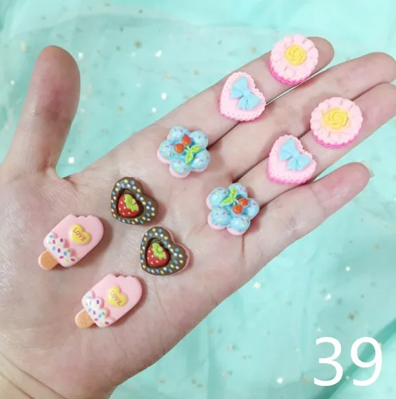 Children's Pink Butterfly Shell Clip-on Earrings, 5 Pairs