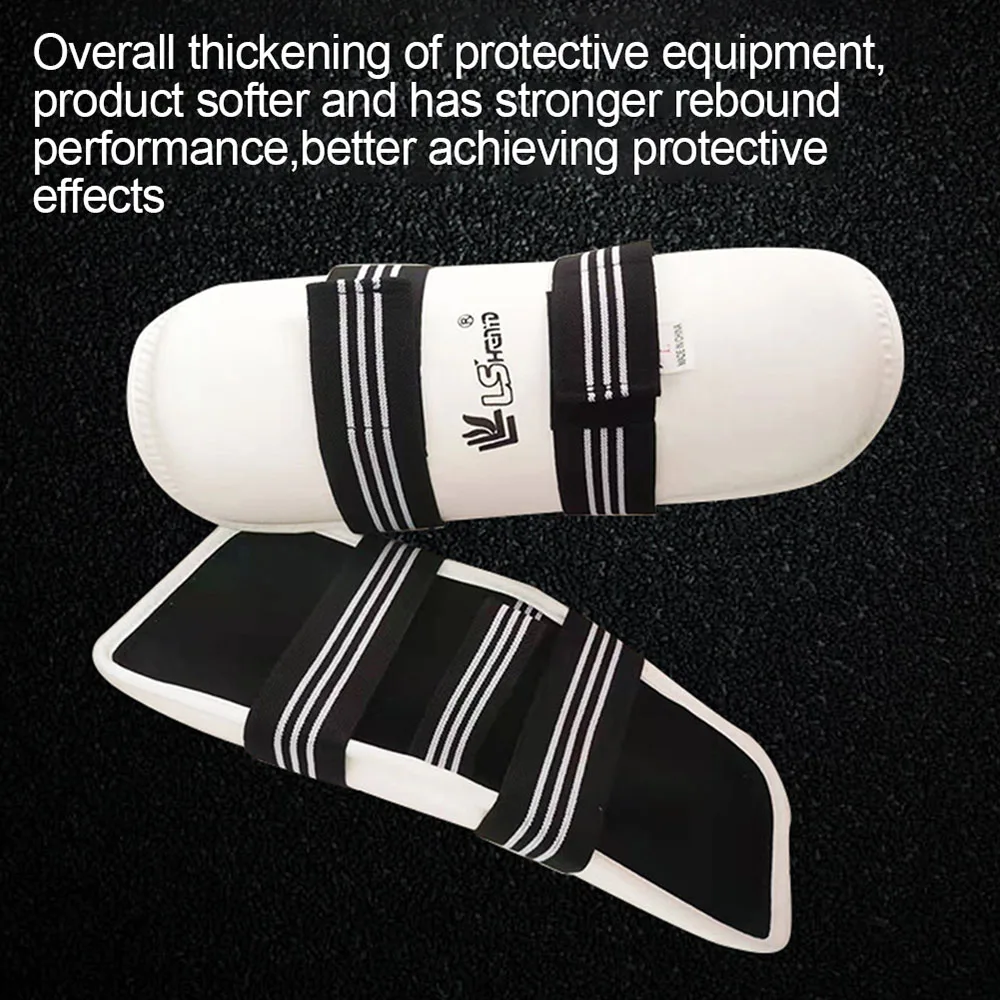 Sponge Free Combat Protective Gear Taekwondo Arm Leg Guards Barcer Adult Thickened Elbow Knee Pads Elbow Protector Sports Safety