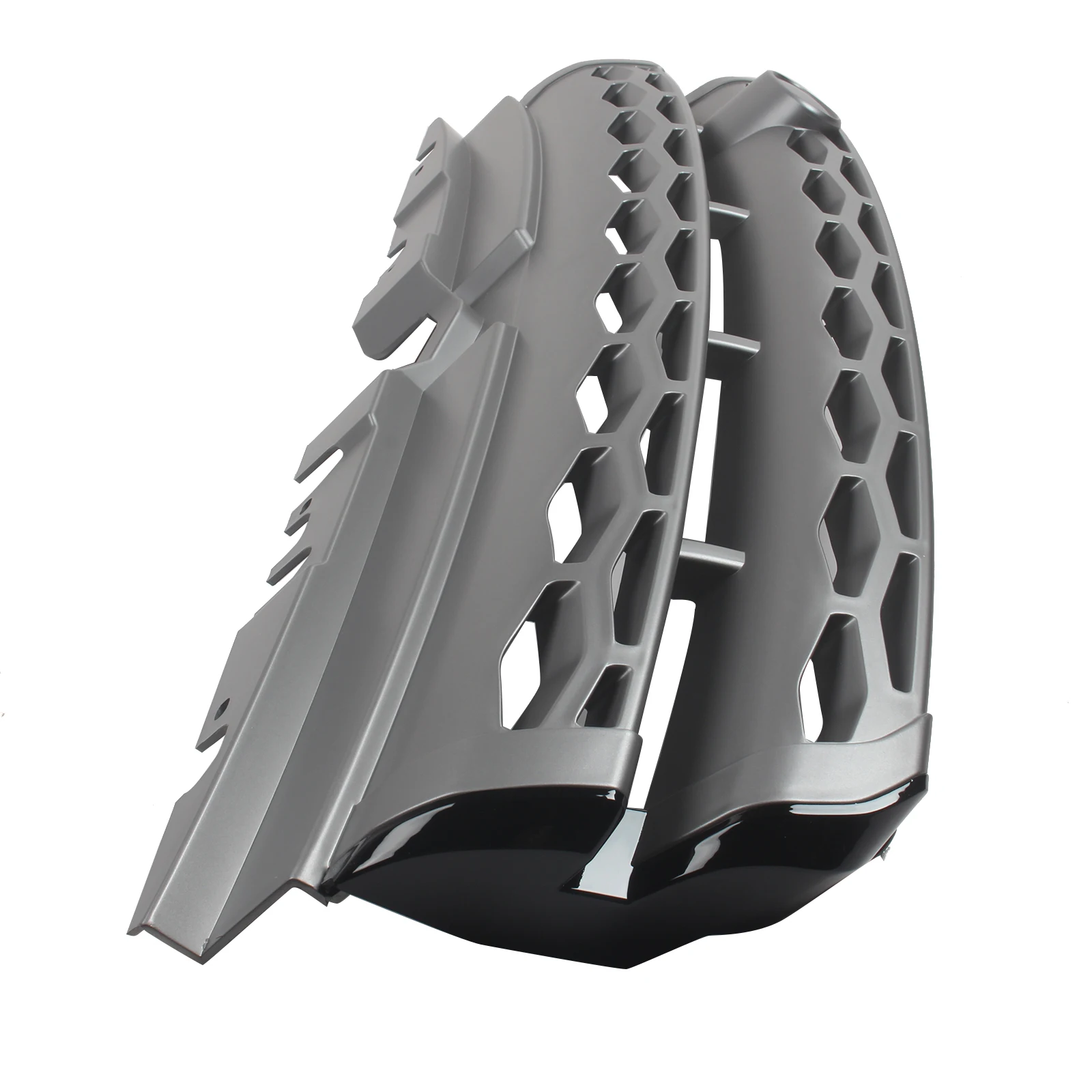 

For Land Rover Range Rover Evoque 2010-2015 Car Front Bumper Upper Grille Racing Grill