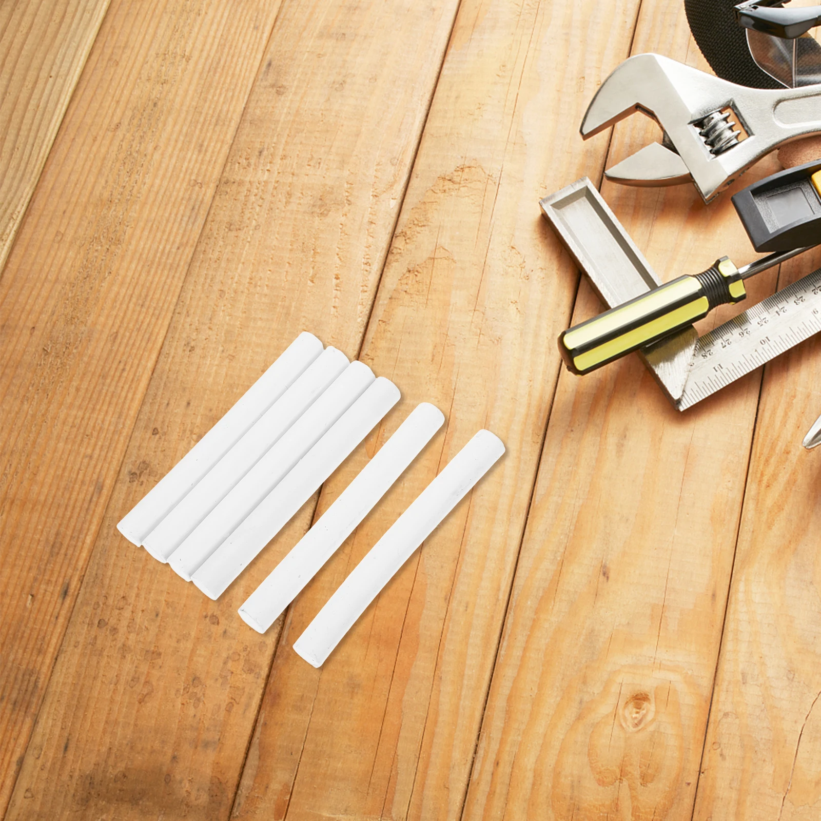 

6pcs Sticks Pens Scratch Hole Filler Laminate Table Desk Touch Up Markers Hardwood Floor Floor Crayons Furniture