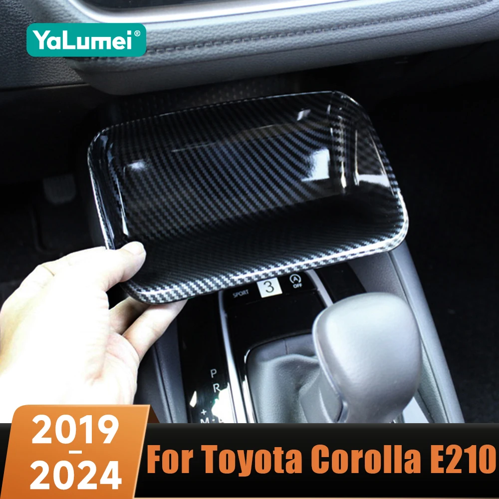 

Автомобильный ящик для хранения второй пилота из АБС-пластика, ручка для организации лотка, аксессуары для Toyota Corolla E210 2019 2020 2021 2022 2023 2024, гибридный