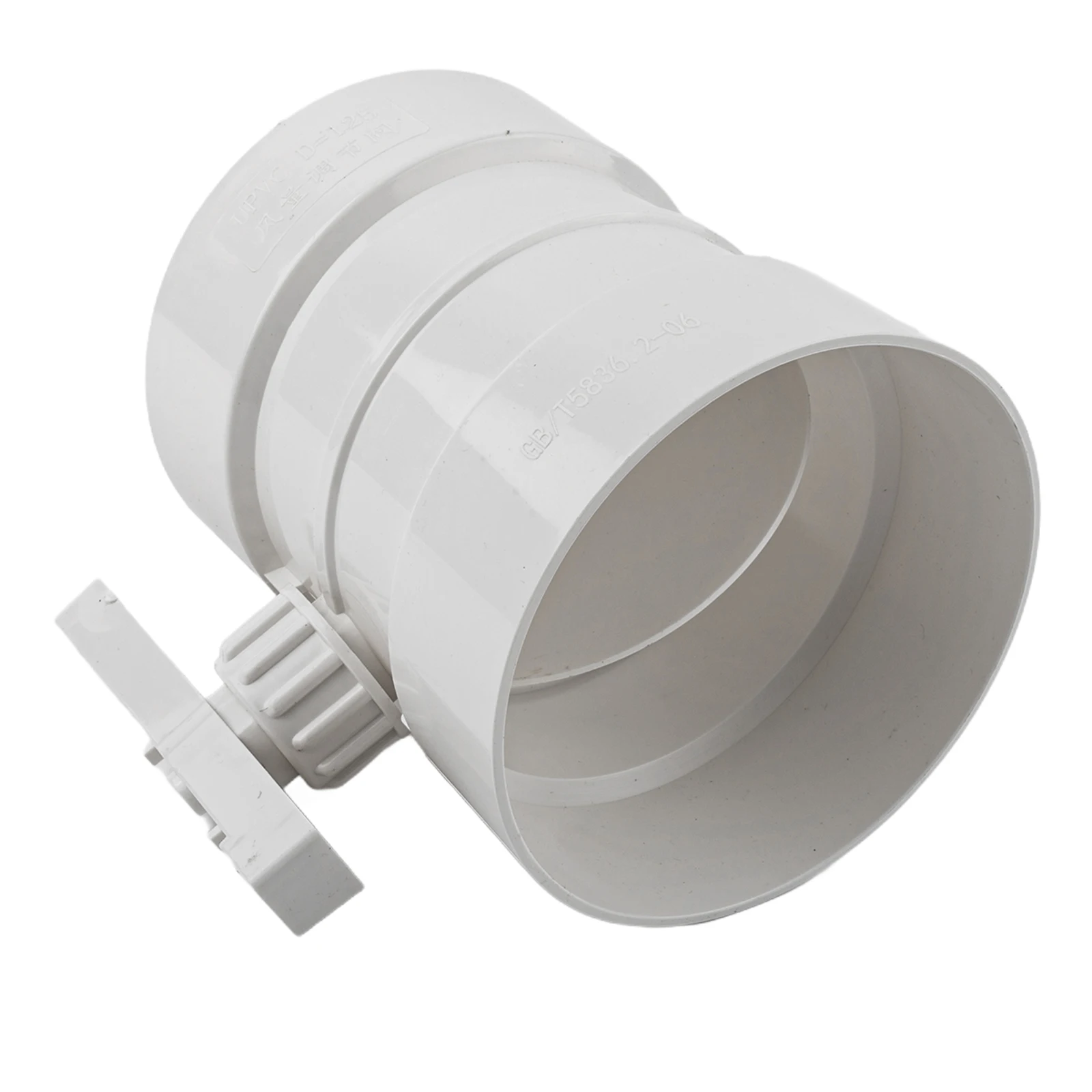 PVC Manual Air Volume Control Valve Air Duct Volume Controller For Ventilation Pipe Valve Switch Air Regulating Valve 75mm-250mm