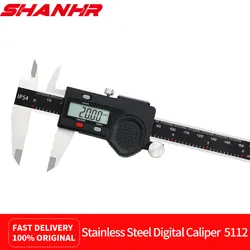SHAHE-IP54 Pinças Digitais Impermeáveis, Aço Inoxidável Vernier Caliper Eletrônico, 150 mm Ferramentas De Medição