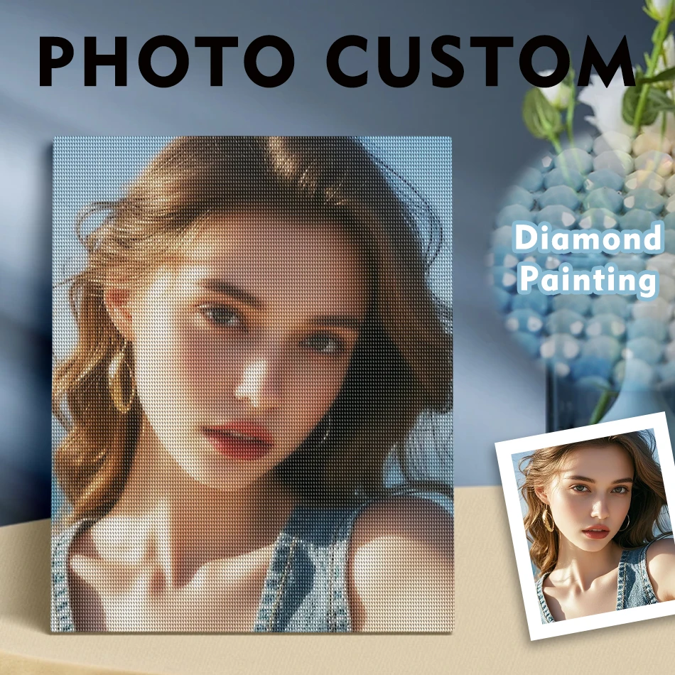 

CHENISTORY 5D DIY алмазная живопись фото на заказ полная квадратная круглая дрель наборы для алмазной вышивки портретная мозаика домашний декор подарок