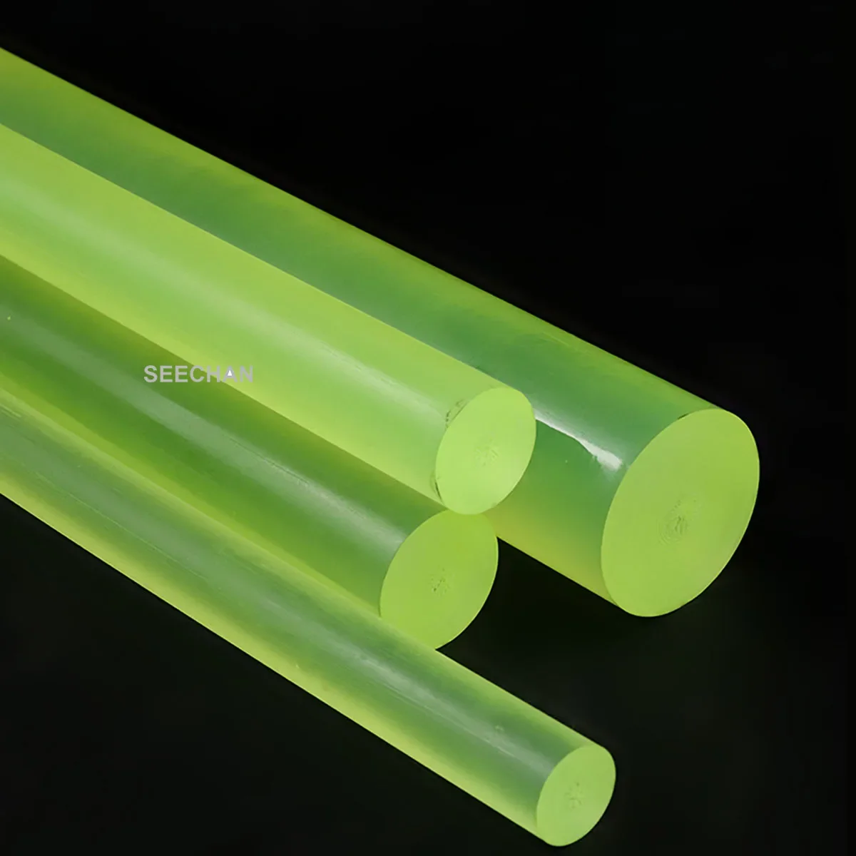 1Pcs Length 500mm Solid PU Polyurethane Rod Diameter 2/3/4/5/6/8/10 - 55mm Hardness 80A Shore Elastic Stretch Sticks Plastic Rod