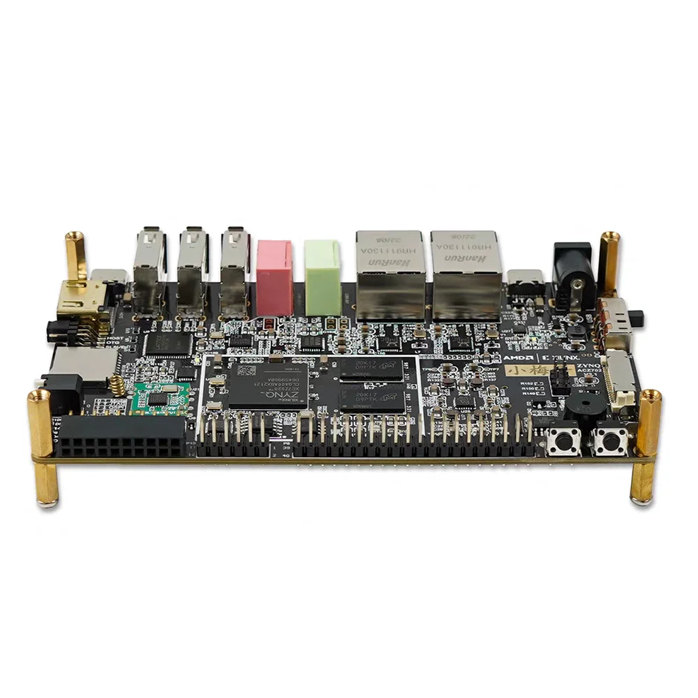 FPGA Development Board with Zynq7000 XC7Z020 Chip, Dual Gigabit ETH, USB Host, HDMI-compatible, Audio, WiFi, 512MB DDR3, JTAG
