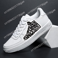 Customize Any Pattern Male Platform Sneakers Fashion Women Kateboarding Shoes 3D Graffiti Student Casual Shoes Presen