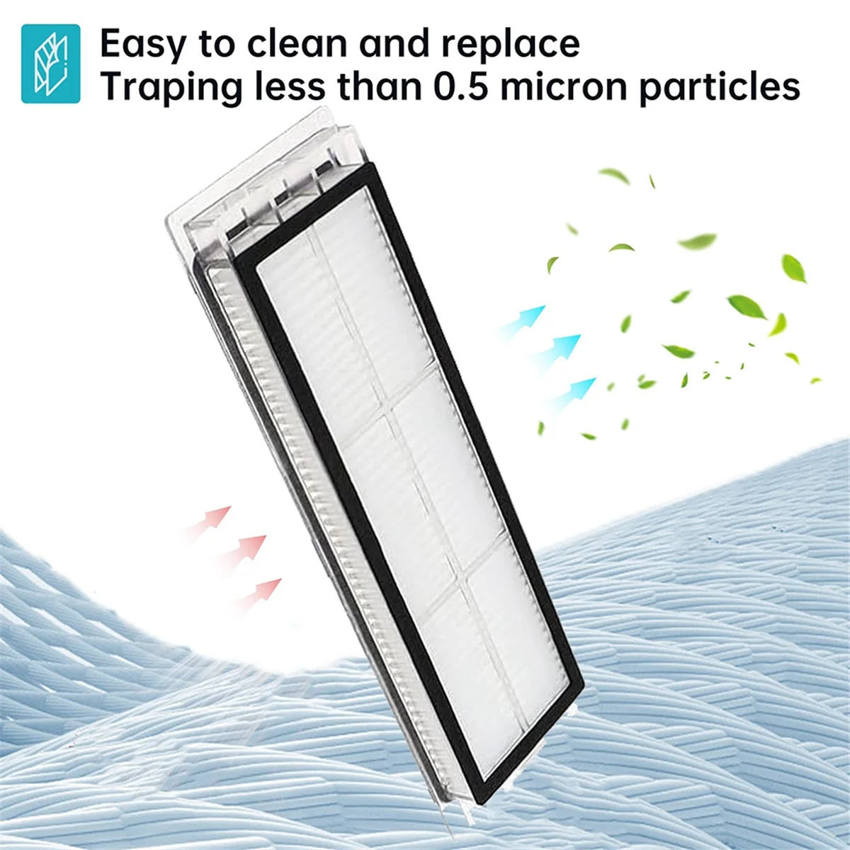 Kit de piezas de repuesto de 17 Uds para S5 S5 Max S6 S6 MaxV S6 Pure E20 E25 E35 robot de barrido y fregado