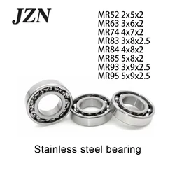 2Pcs/10Pcs Stainless steel bearing Open bearing SMR52 SMR63 SMR74 SMR83 SMR84 SMR85 SMR93 SMR95 K open