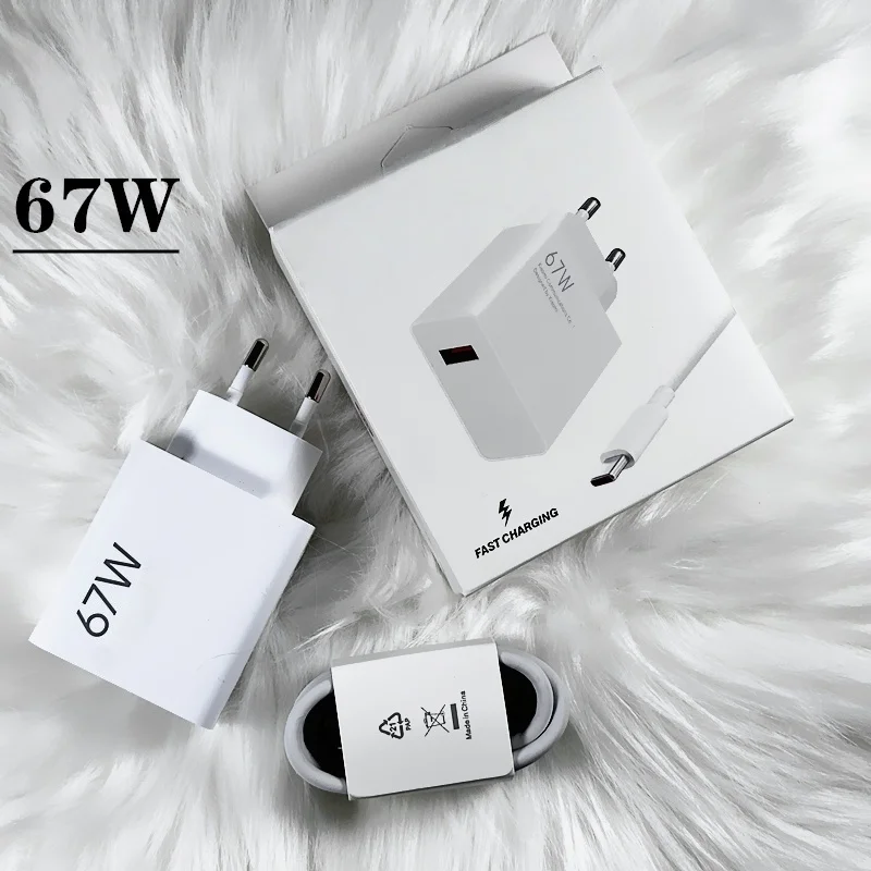 

For Xiaomi Charger 67W For Mi Poco X3 GT F3 GT Poco X4 Pro pad 5 Mi Mix Fold Mi 11 11pro 11 Ultra 12 12X