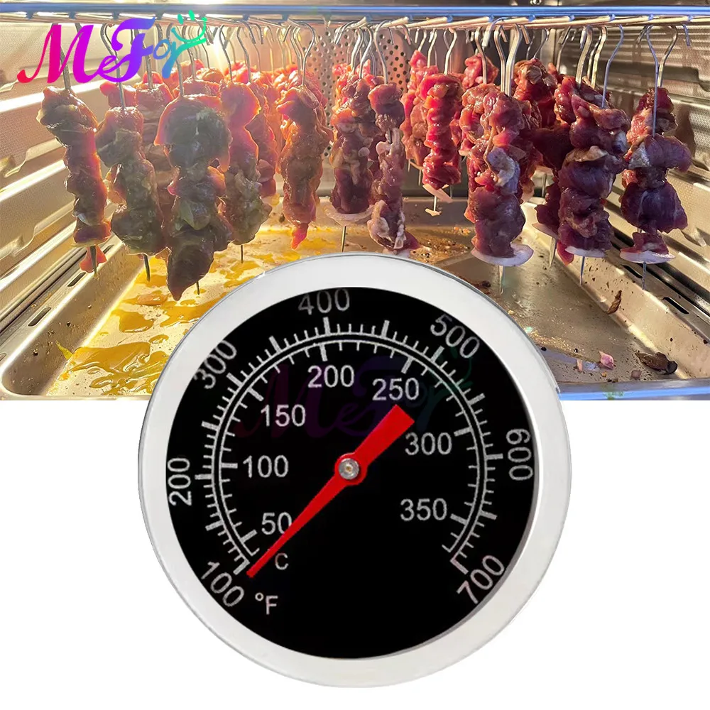 50℃ -350℃ BBQ Grill Thermometer Stainless Steel Probe BBQ Grill Thermometer Instruments Mini Thermometers Gauge Kitchen Tool