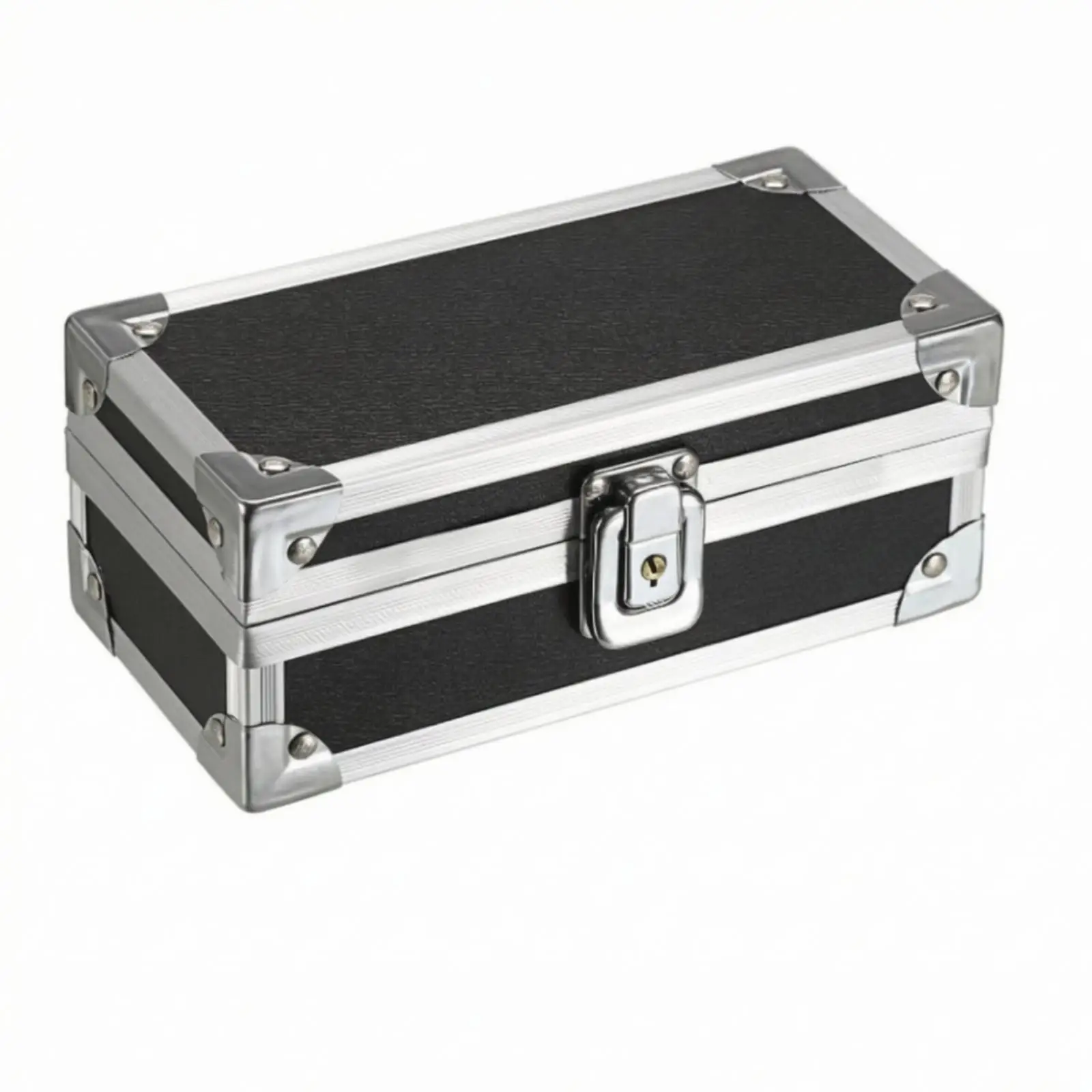 Lockable Storage Box Compact Box with Key-Operated Lock Portable for Desk