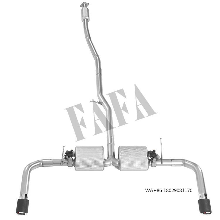 

Выхлопная система для Changan UNI-V: улучшенный звуковой эффект, высокопроизводительный глушитель Cat-Back для средней и задней секций