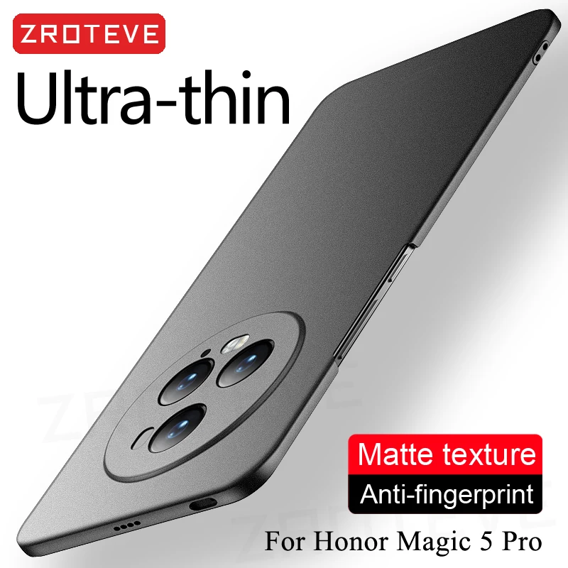 For Magic6 Pro Case ZROTEVE Ultra Slim Frosted Hard PC Cover For Honor Magic 6 5 7 8 Pro Magic8 Magic7 Lite Global Phone Cases
