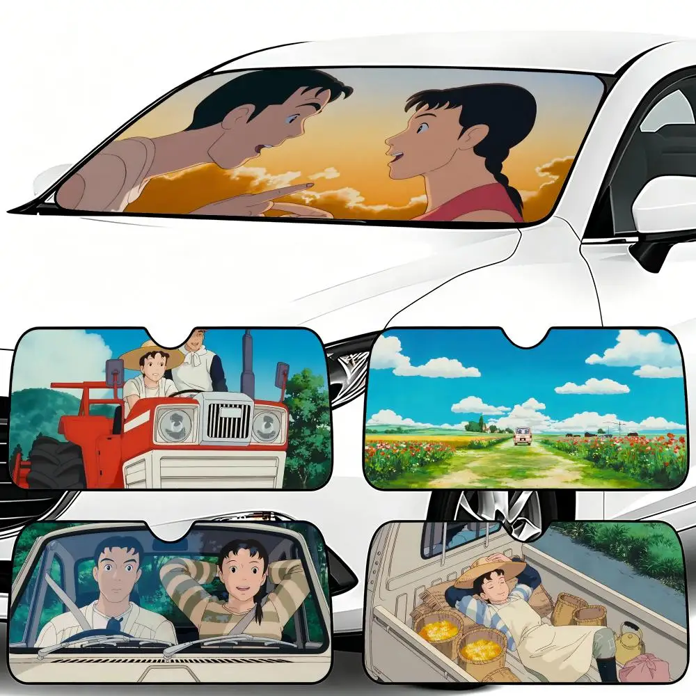 

O-Only Yesterday-S Sun Visor Car Windshield Sunshade Foldable Automotive Protection Sun Block Cover