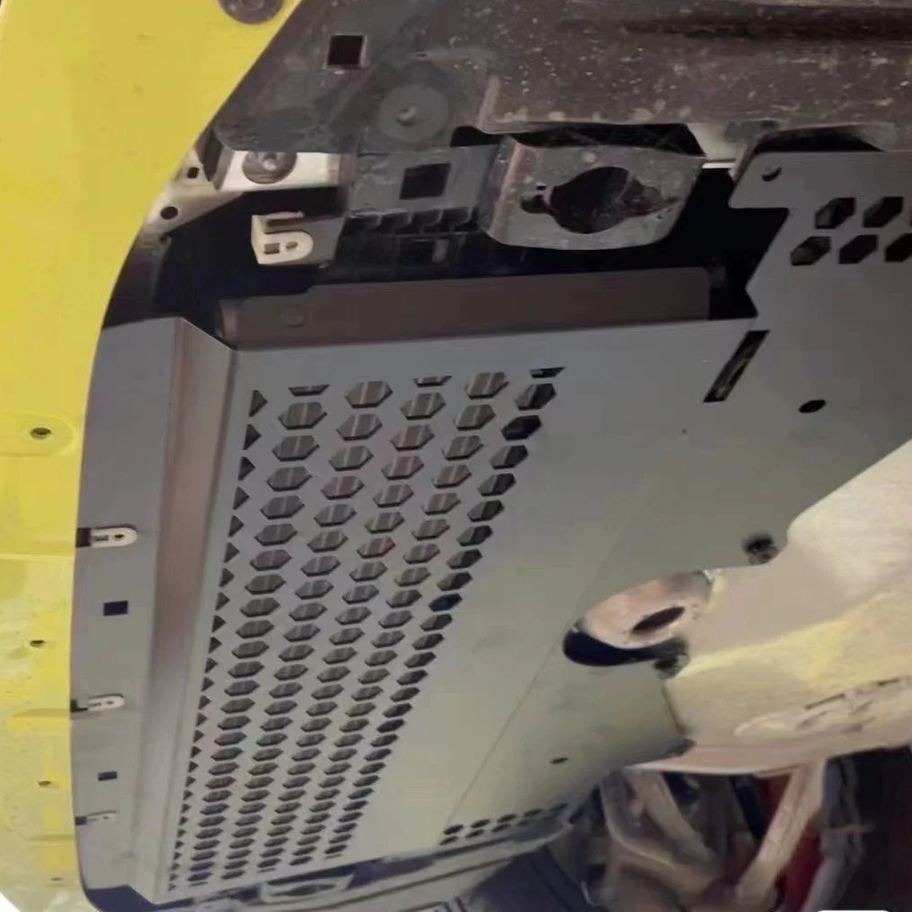 ل 2021 + G80 M3 G82 G83 M4 G87 M2 المغنيسيوم سبائك الألومنيوم النفط برودة لوحة التزلج محرك السيارة لوحة الحرس السفلي #3