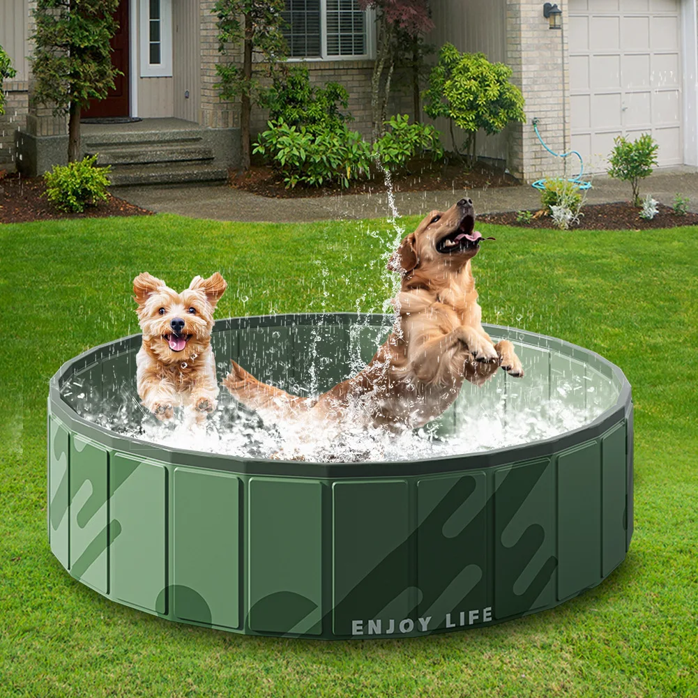 Pet Pool Portable Storage Foldable Dog Bathing PVC Pool Outdoor Animal Swimming Pool