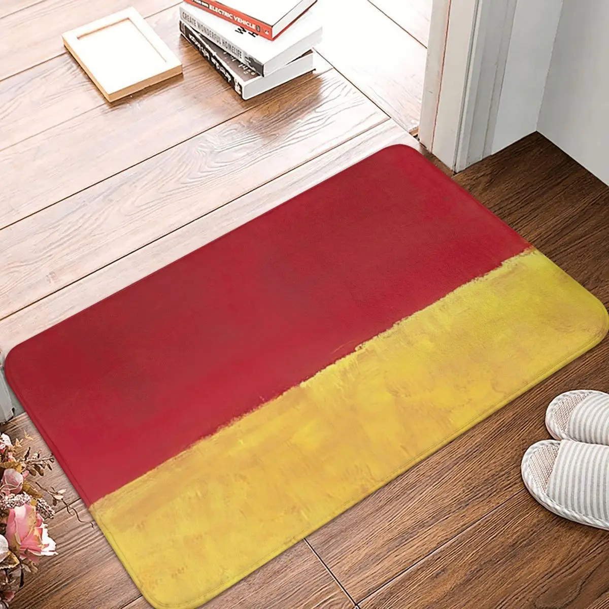 Mark Rothko Anti-slip Doormat Floor Mat Sand Scraping Carpet Rug for Kitchen Entrance Home Bathroom Living room Footpad Mats